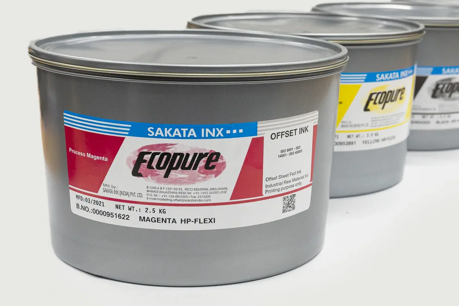 SAKATA INX CMYK Colors / CMYK Inks